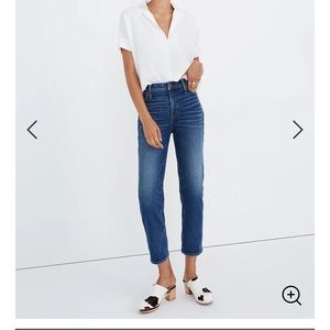Madewell straight jeans size 27